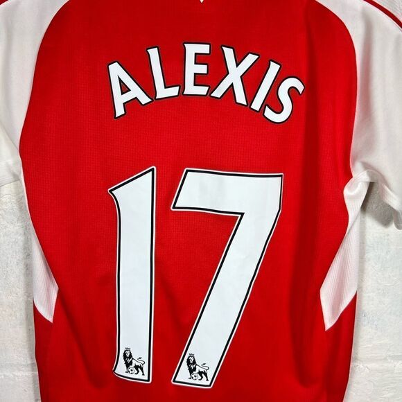 ARSENAL 2014 2015 HOME SHIRT JERSEY PUMA SIZE XS MEN #17 ALEXIS SANCHEZ - Picture 8 of 13
